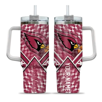 custom arizona cardinals chevron angle red curved tumbler best selling.webp