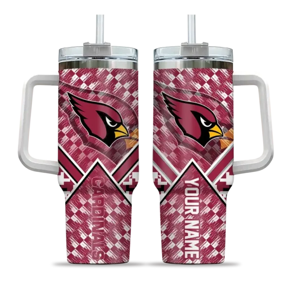 custom arizona cardinals chevron angle red curved tumbler best selling.webp