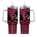 custom arizona cardinals chevron layers red curved tumbler best selling.webp