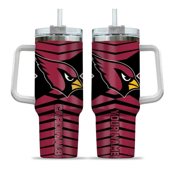 custom arizona cardinals chevron layers red curved tumbler best selling.webp