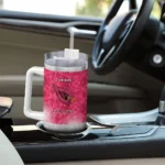 custom arizona cardinals geometric prism red curved tumbler best selling.webp