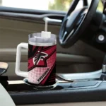 custom atlanta falcons arrow burst red curved tumbler best selling.webp