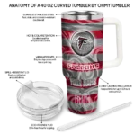 custom atlanta falcons marbled stripes red curved tumbler best selling.webp