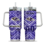 custom baltimore ravens bold diamonds purple curved tumbler best selling.webp
