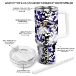 custom baltimore ravens camo mashup purple white curved tumbler best selling.webp