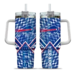 custom buffalo bills chevron angle blue curved tumbler best selling.webp