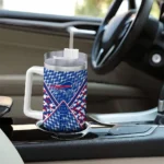custom buffalo bills chevron angle blue curved tumbler best selling.webp