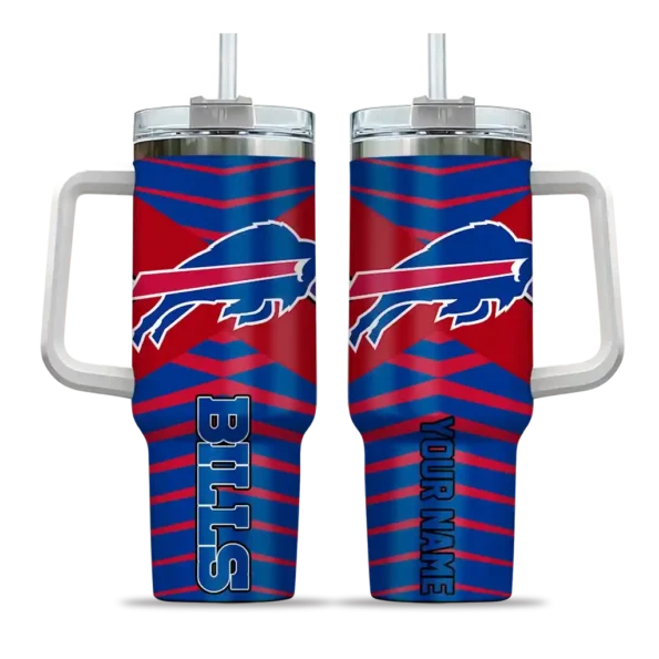 custom buffalo bills chevron layers blue curved tumbler best selling.webp