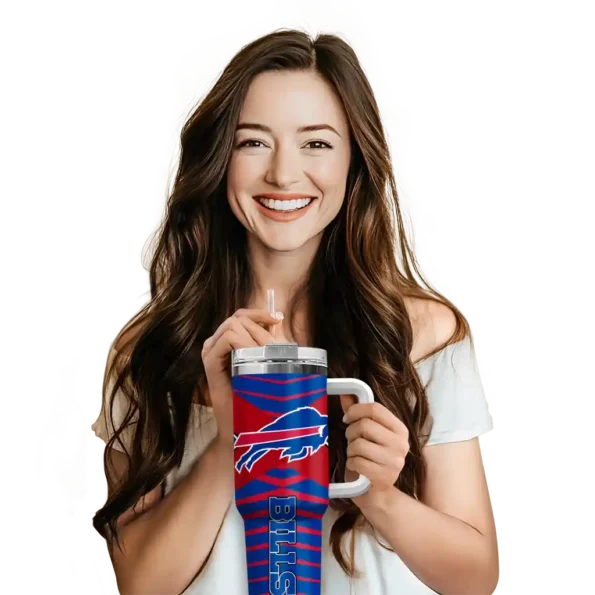 custom buffalo bills chevron layers blue curved tumbler premium grade.webp