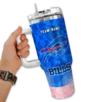 custom buffalo bills geometric prism blue curved tumbler best selling.webp