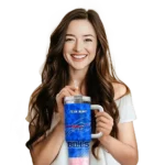 custom buffalo bills geometric prism blue curved tumbler best selling.webp