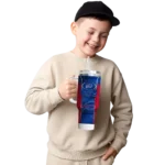 custom buffalo bills hexagon armor blue curved tumbler best selling.webp