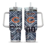 custom chicago bears bold diamonds blue curved tumbler best selling.webp