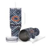 custom chicago bears bold diamonds blue curved tumbler best selling.webp