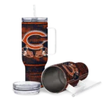 custom chicago bears honey streaks blue curved tumbler best selling.webp