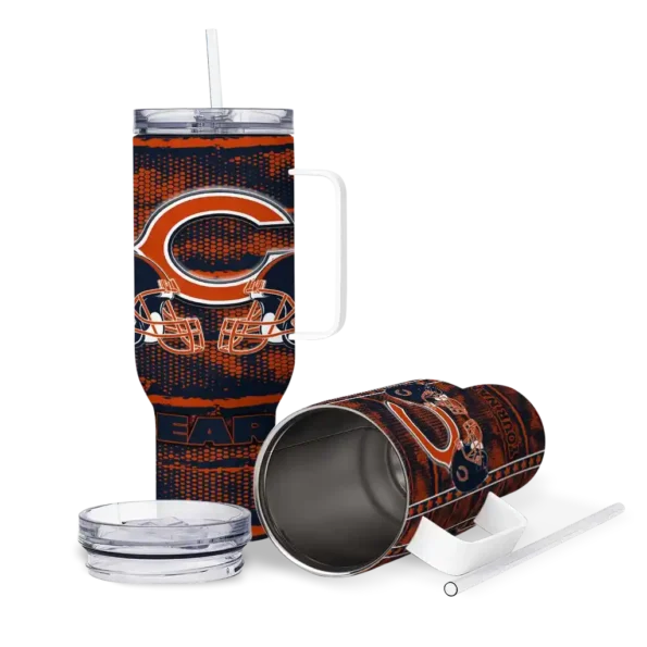 custom chicago bears honey streaks blue curved tumbler high quality.webp