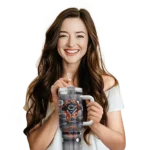 custom chicago bears superman shield blue gray curved tumbler best selling.webp