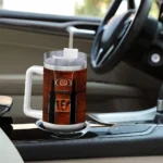 custom cincinnati bengals hexagon armor orange curved tumbler best selling.webp