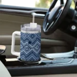 custom dallas cowboys bold diamonds blue curved tumbler best selling.webp