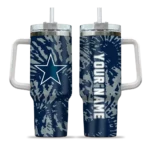 custom dallas cowboys burst swirl blue curved tumbler best selling.webp