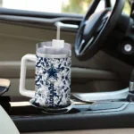custom dallas cowboys camo mashup blue white curved tumbler best selling.webp