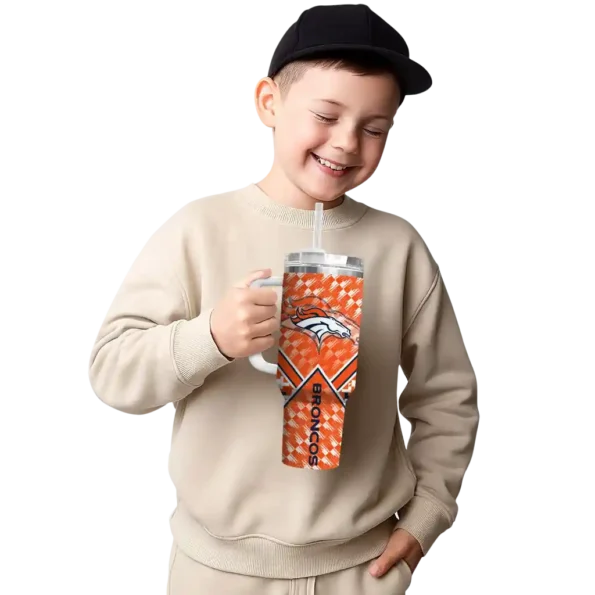 custom denver broncos chevron angle orange curved tumbler latest model.webp
