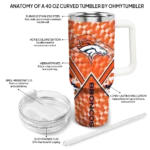 custom denver broncos chevron angle orange curved tumbler best selling.webp
