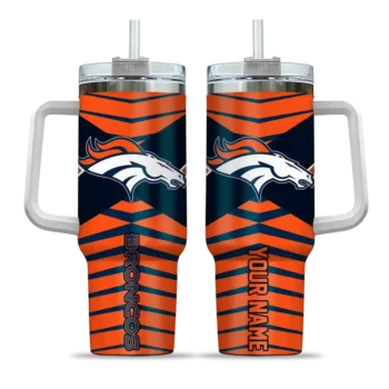 custom denver broncos chevron layers orange curved tumbler best selling.webp
