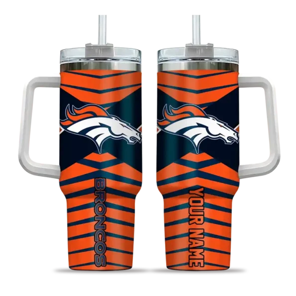 custom denver broncos chevron layers orange curved tumbler best selling.webp