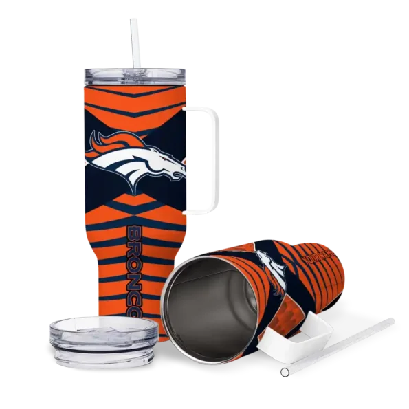 custom denver broncos chevron layers orange curved tumbler high quality.webp