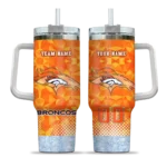 custom denver broncos geometric prism orange curved tumbler best selling.webp