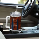 custom denver broncos hexagon armor orange curved tumbler best selling.webp