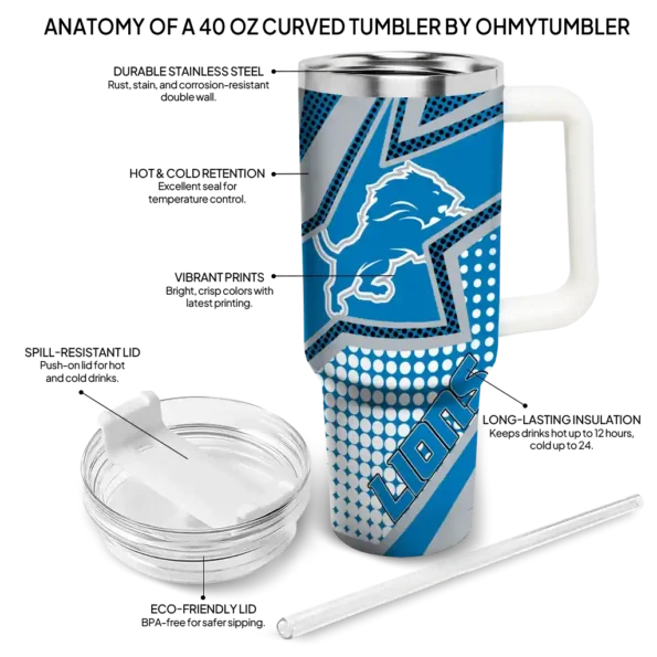 custom detroit lions arrow burst blue curved tumbler new arrival.webp
