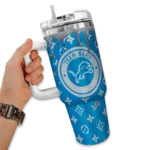 custom detroit lions bullseye drips blue curved tumbler best selling.webp