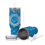 custom detroit lions bullseye drips blue curved tumbler best selling.webp