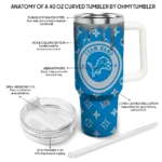 custom detroit lions bullseye drips blue curved tumbler best selling.webp