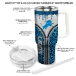 custom detroit lions leopard zipper blue curved tumbler best selling.webp