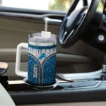 custom detroit lions leopard zipper blue curved tumbler best selling.webp