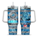 custom detroit lions marbled stripes blue curved tumbler best selling.webp