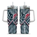 custom houston texans chevron angle blue curved tumbler best selling.webp