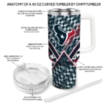 custom houston texans chevron angle blue curved tumbler best selling.webp