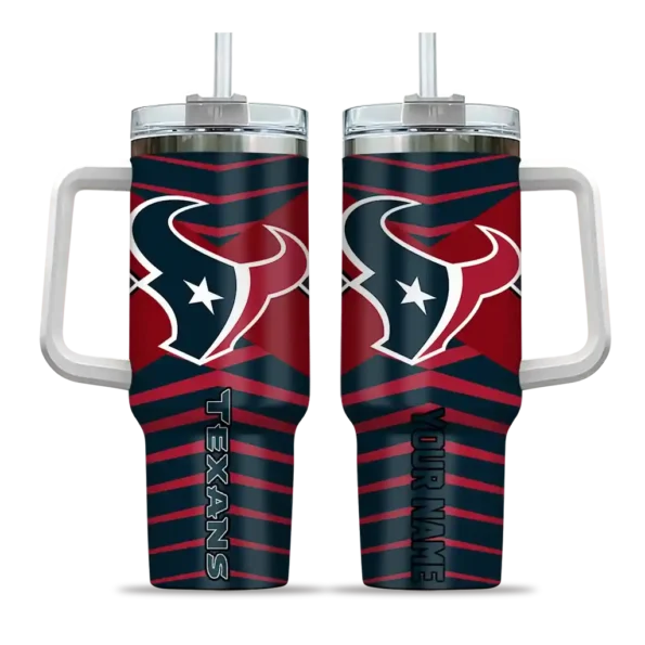 custom houston texans chevron layers blue curved tumbler best selling.webp