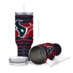 custom houston texans chevron layers blue curved tumbler best selling.webp