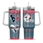 custom houston texans heart helmet motif blue curved tumbler best selling.webp