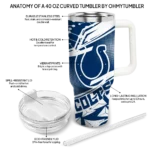 custom indianapolis colts abstract paths blue curved tumbler best selling.webp