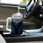 custom indianapolis colts arrow armor blue black curved tumbler best selling.webp