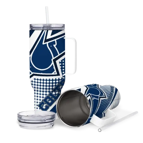 custom indianapolis colts arrow burst blue curved tumbler high quality.webp