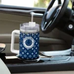 custom indianapolis colts bullseye drips blue curved tumbler best selling.webp