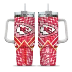 custom kansas city chiefs chevron angle red curved tumbler best selling.webp