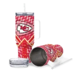 custom kansas city chiefs chevron angle red curved tumbler best selling.webp